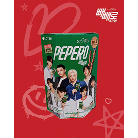 Pepero x Stray Kids - Hexágono Almendra 