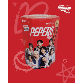Pepero x Stray Kids - Hexágono Chocolate 