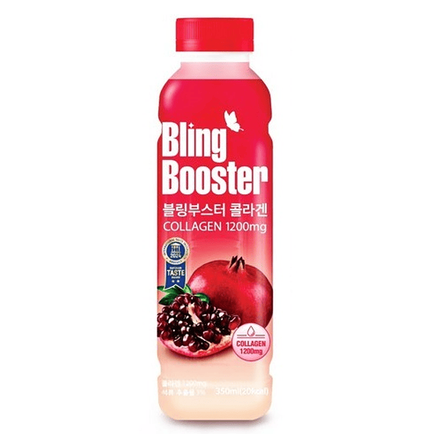 Bling Booster Jugo de granada con colágeno 1