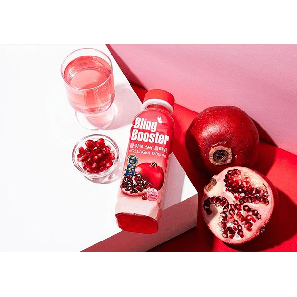 Bling Booster Jugo de granada con colágeno 3