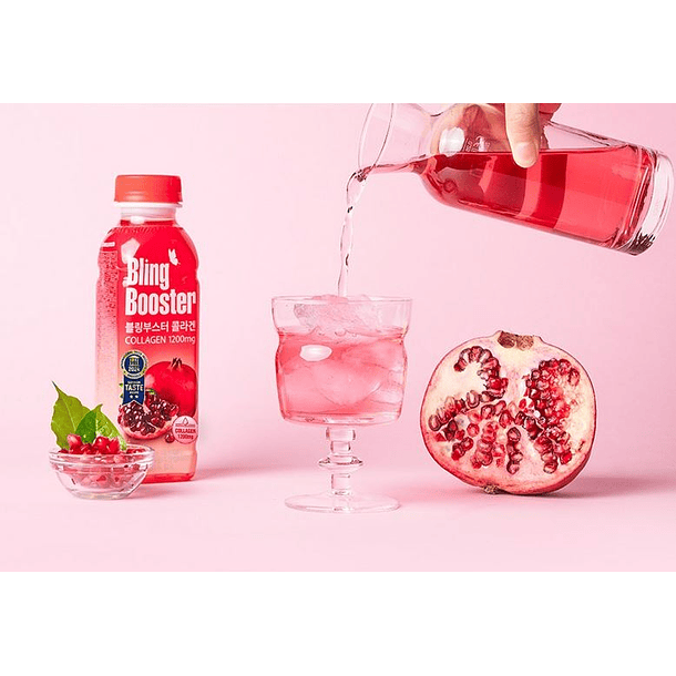 Bling Booster Jugo de granada con colágeno 4