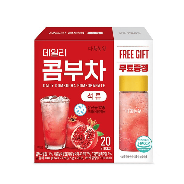 Daily Kombucha Granada + Botella