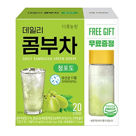 Daily Kombucha Uva Verde + Botella 