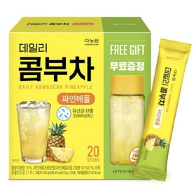 Daily Kombucha Piña + Botella 