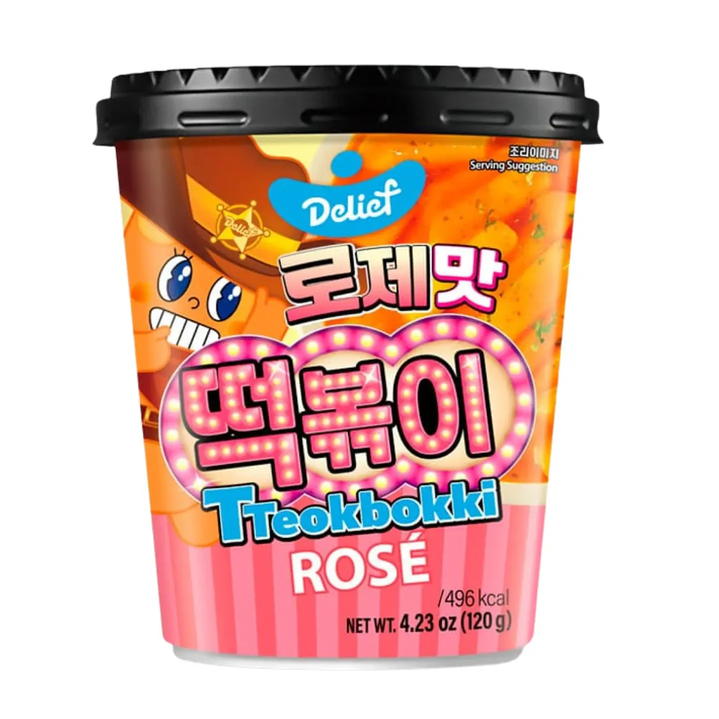 Delief tteokbokki rosé (Vaso) 1