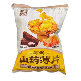 Yam Chips mantequilla y miel