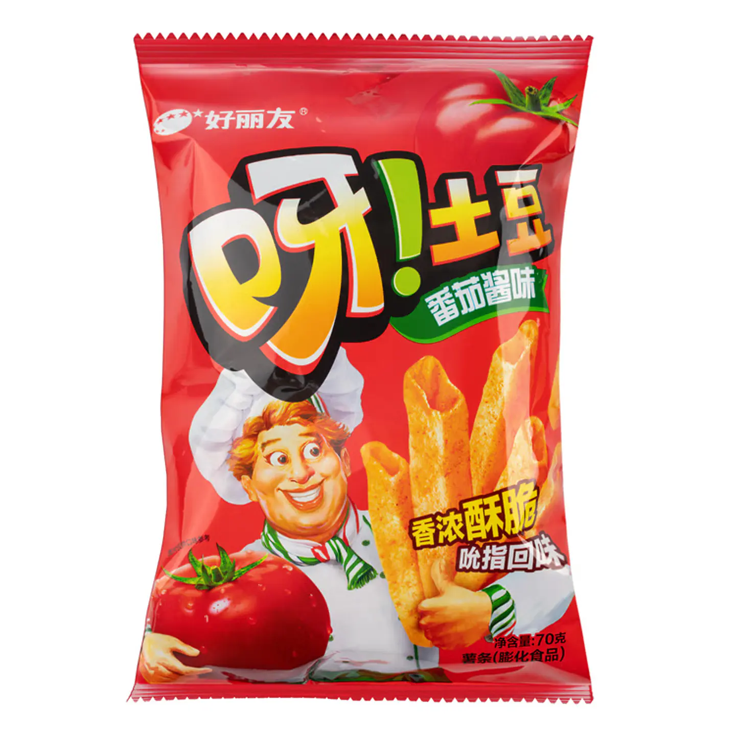 Ah! Potatoes sabor ketchup 1