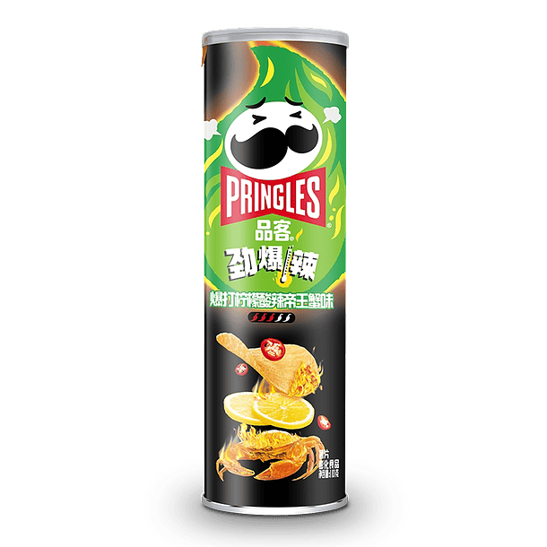 Pringles Super Hot cangrejo con limón