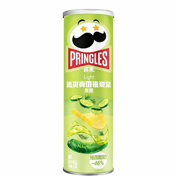 Pringles sabor pepino y sal de mar