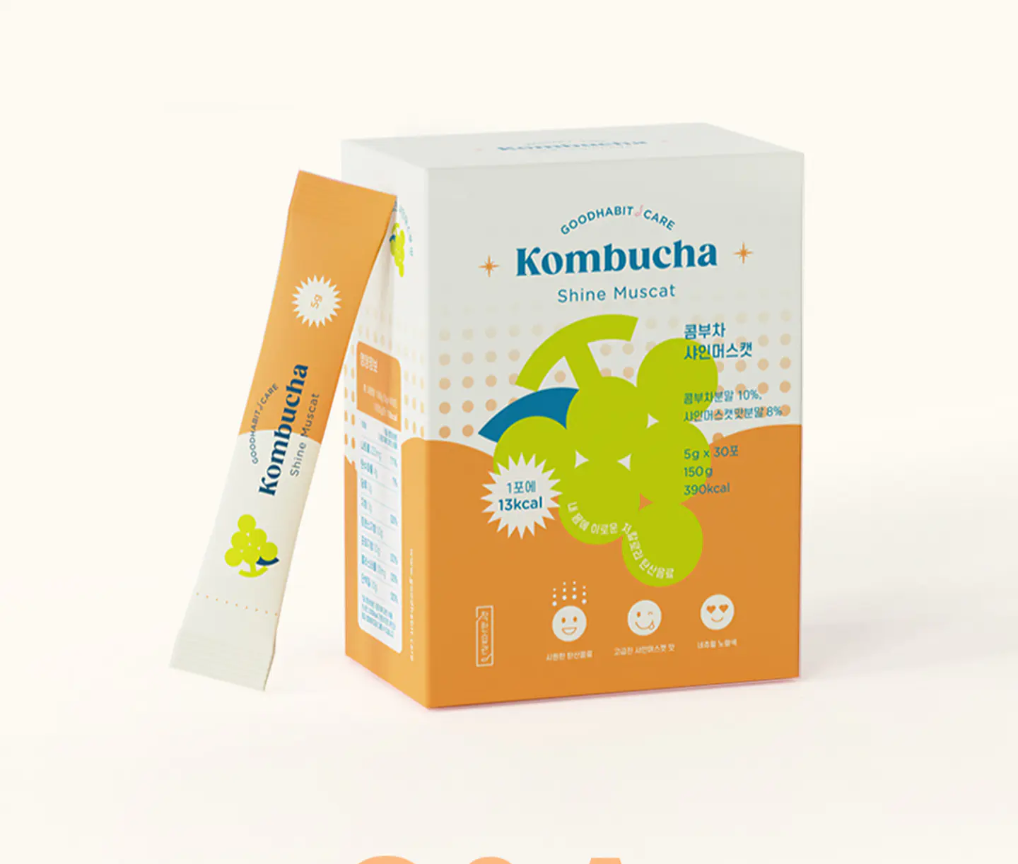 Kombucha sabor uva verde (GOOD HABIT) 2