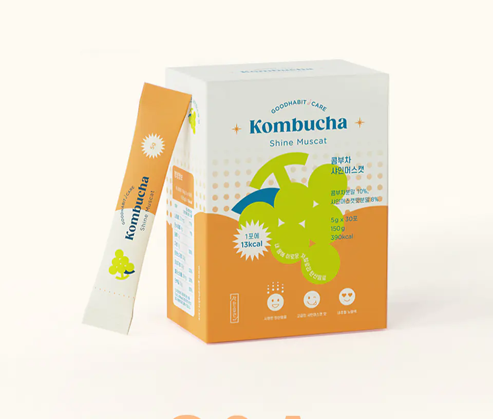 Kombucha sabor uva verde (GOOD HABIT) 2