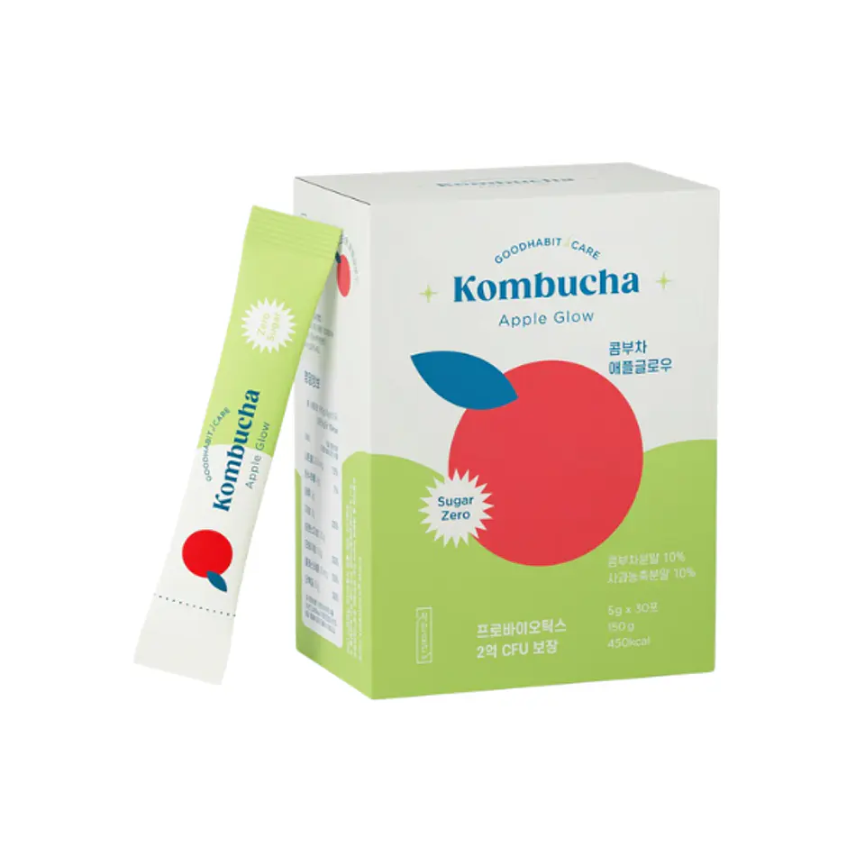 Kombucha sabor manzana (GOOD HABIT) 1