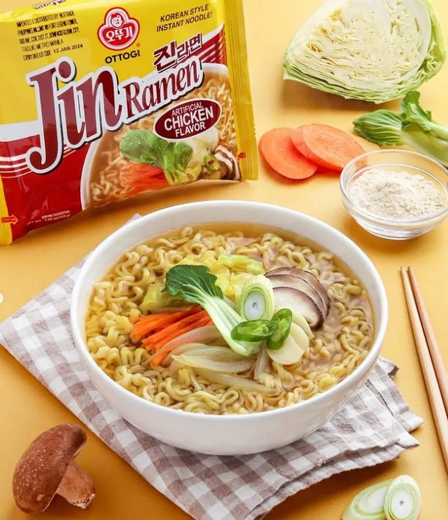 Jin Ramen Pollo (Bolsa) 3