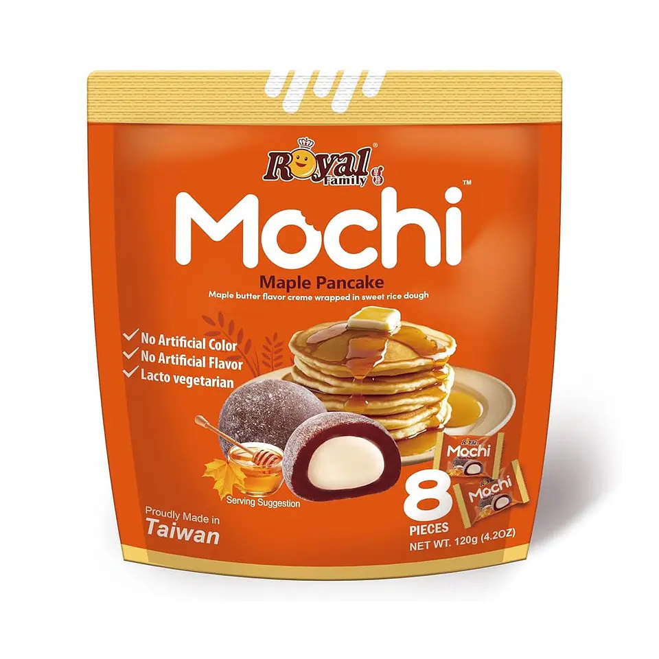 Mochi sabor panqueque de maple (Royal Family) 1