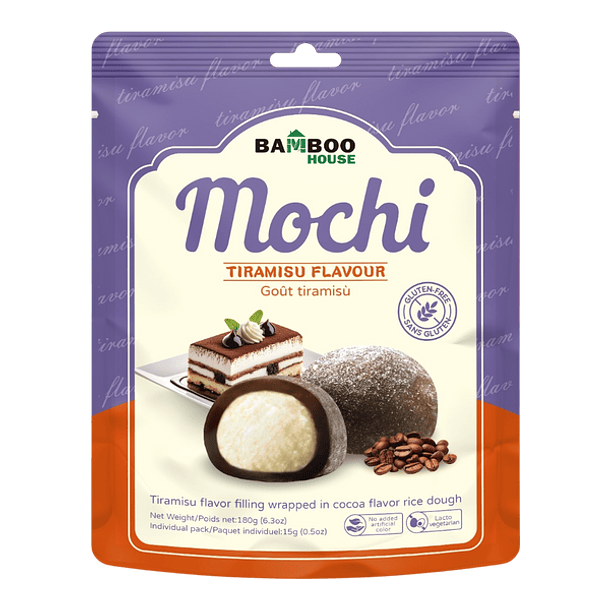 Mochi sabor tiramisú (Bamboo House)
