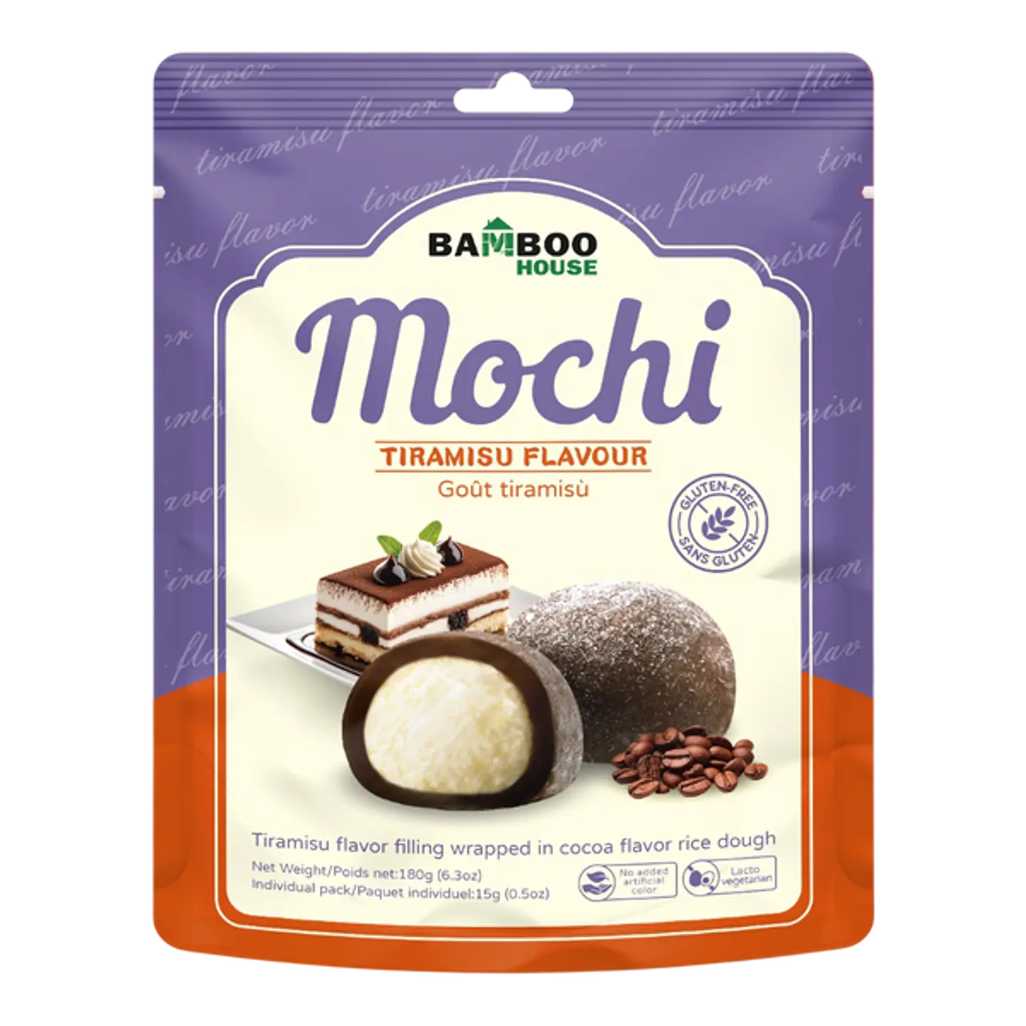 Mochi sabor tiramisú (Bamboo House) 1
