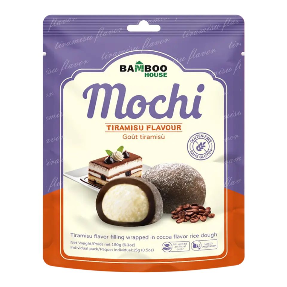 Mochi sabor tiramisú (Bamboo House) 1