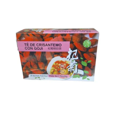 Te de crisantemo con goji