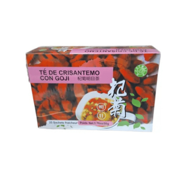 Te de crisantemo con goji