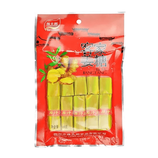 Caramelos de jengibre