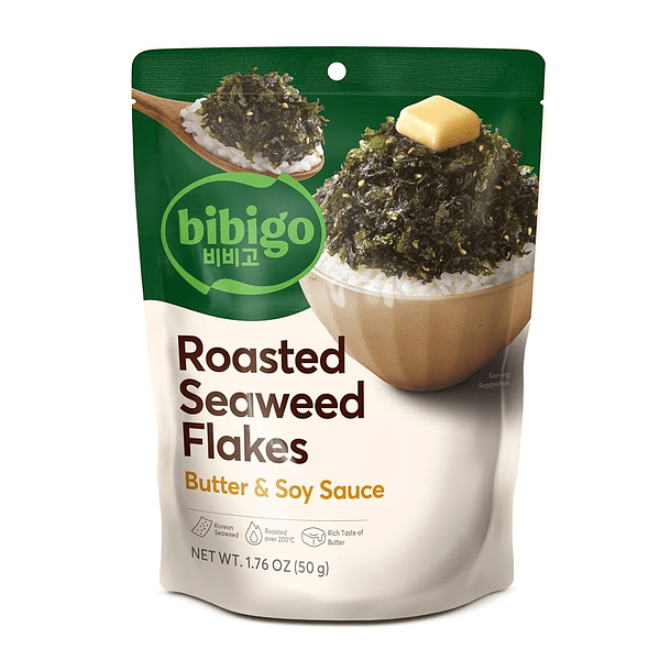 Alga para arroz sabor mantequilla y soya 1