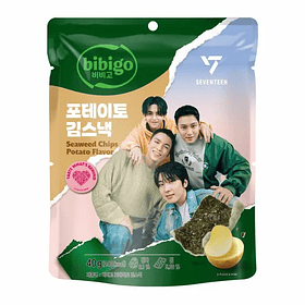 Bibigo x Seventeen Chip de alga sabor papa