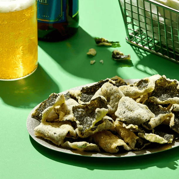 Bibigo x Seventeen Chip de alga sabor papa 2