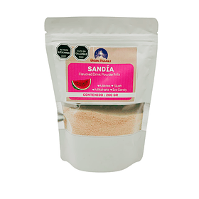 Mezcla en polvo para bebida sabor sandía