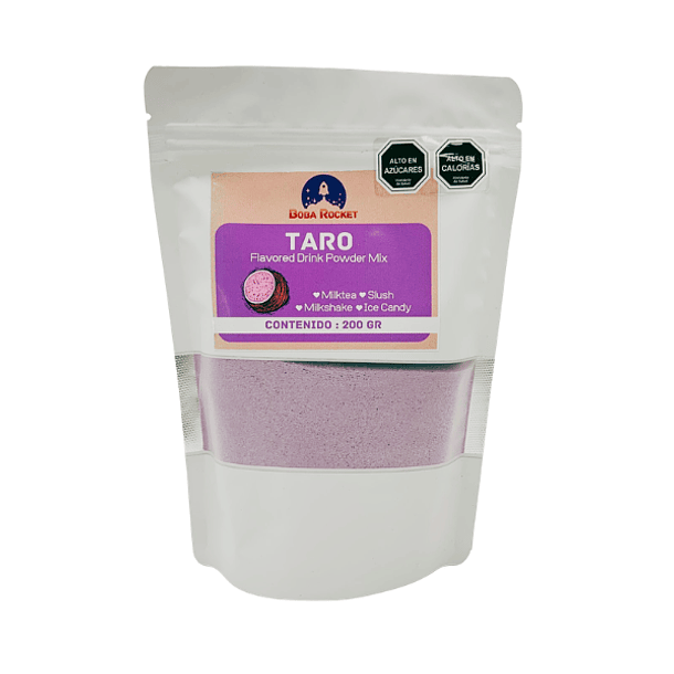 Mezcla en polvo para bebida sabor taro