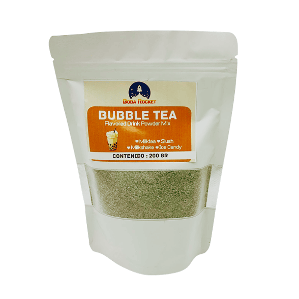 Mezcla en polvo para bebida sabor bubble tea