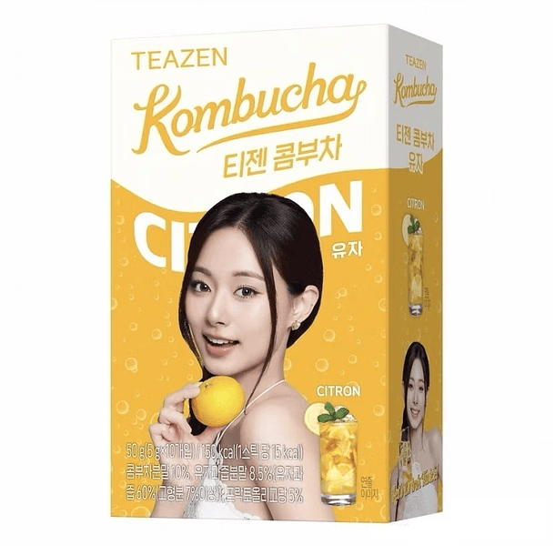 TEAZEN X TWICE Kombucha cidra (Caja)