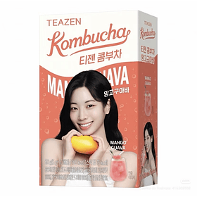 TEAZEN X TWICE Kombucha mango guayaba (Caja)