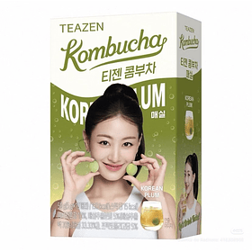 TEAZEN X TWICE Kombucha ciruela verde (Caja)