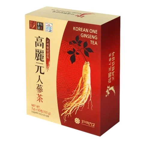 Té de ginseng rojo coreano (50 uni)