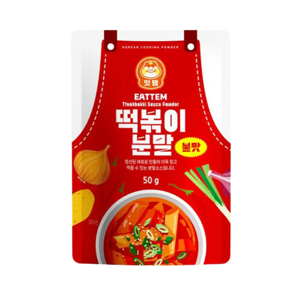 Sazonador para tteokbokki sabor picante ahumado