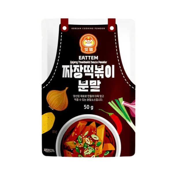 Sazonador para tteokbokki sabor jjajang