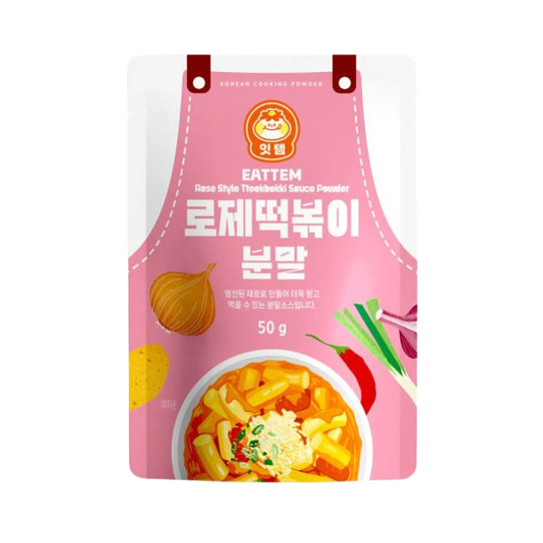 Sazonador para tteokbokki sabor rosé