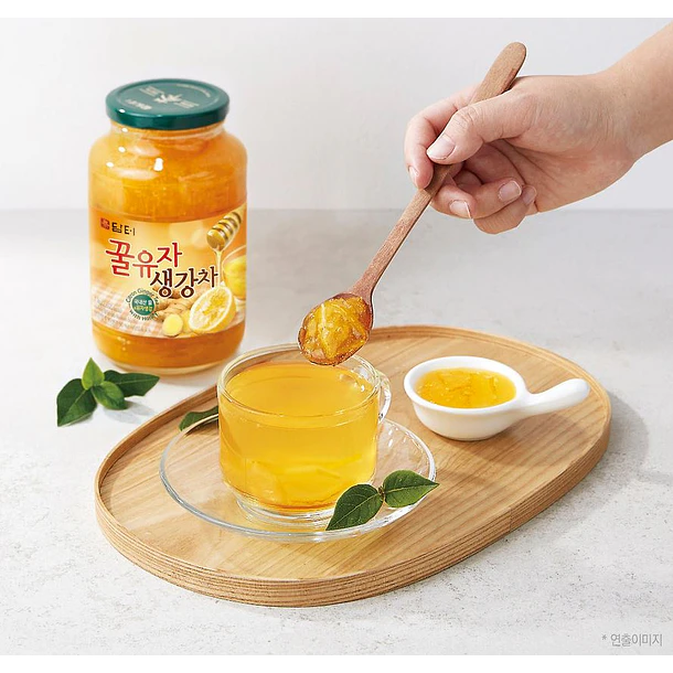 Té de cidra, jengibre y miel 2