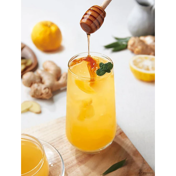 Té de cidra, jengibre y miel 3