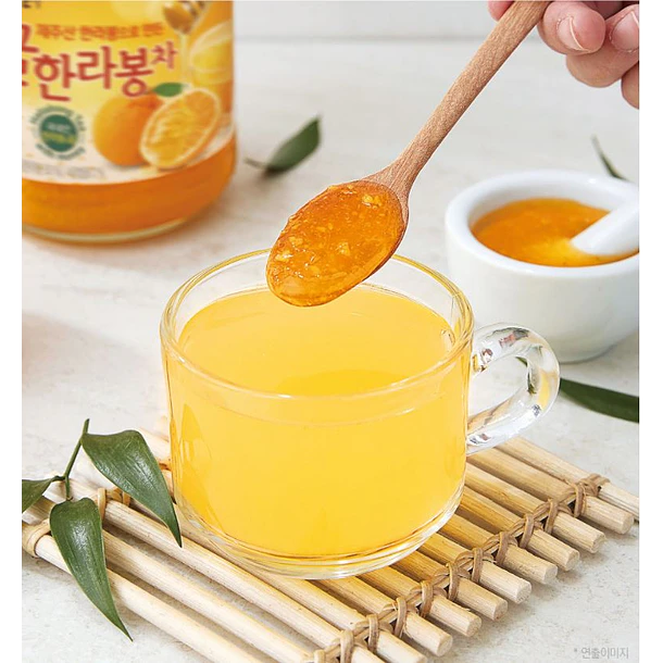 Té de mandarina con miel 2