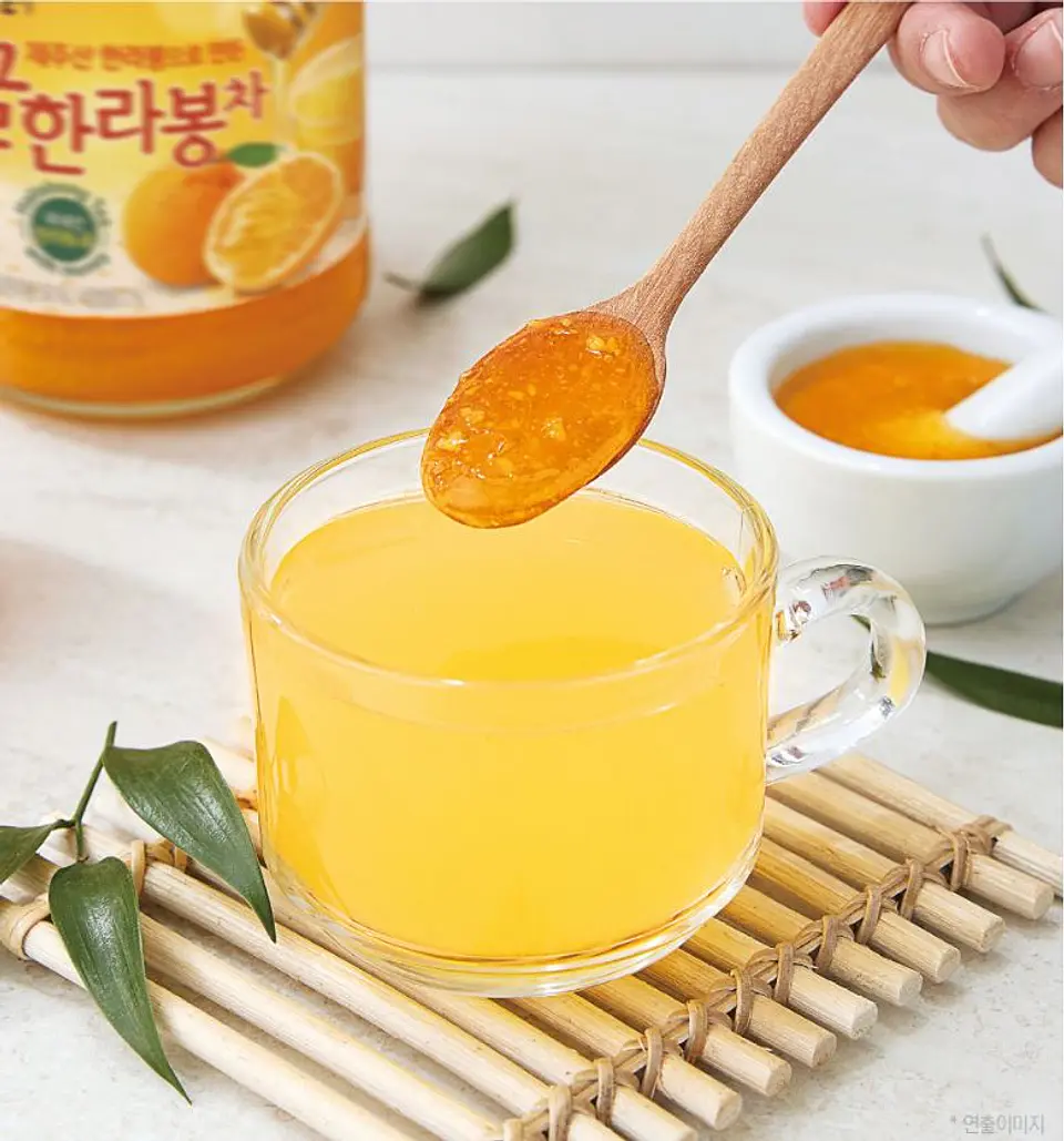 Té de mandarina con miel 2