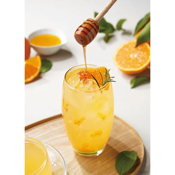 Té de mandarina con miel 3