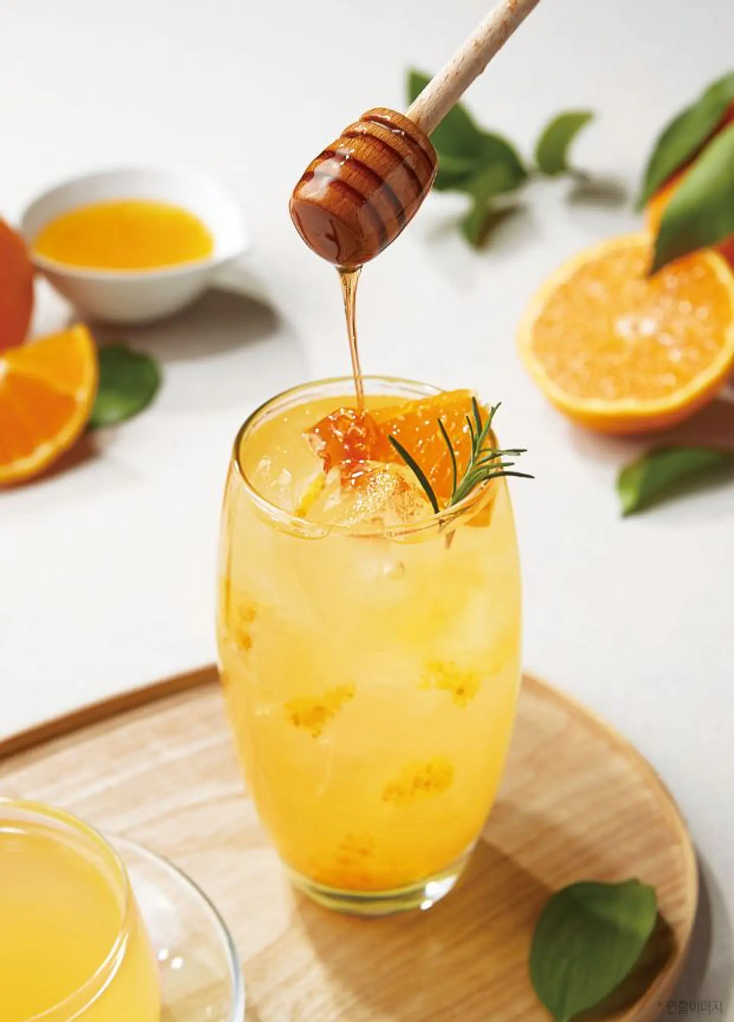 Té de mandarina con miel 3