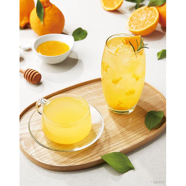 Té de mandarina con miel 4