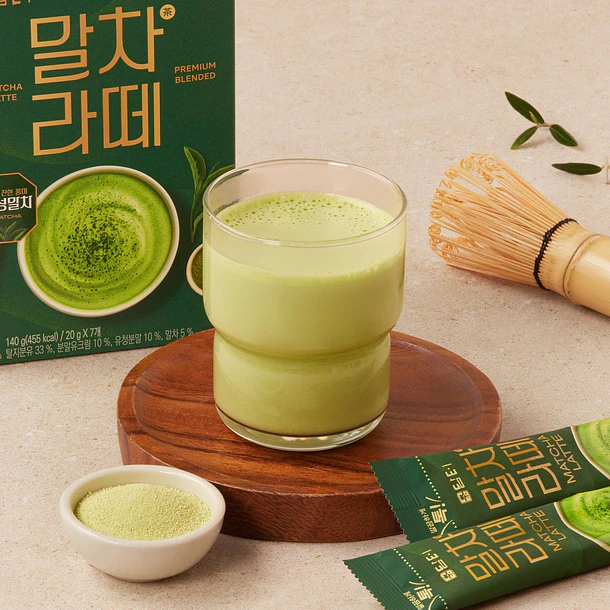 Matcha latte 6