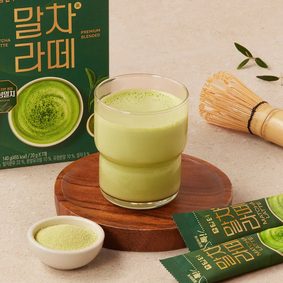 Matcha latte 6