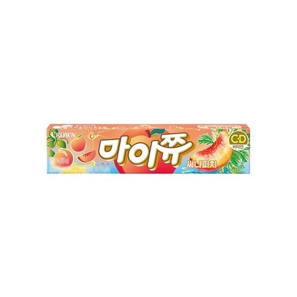 Masticable sabor durazno amarillo