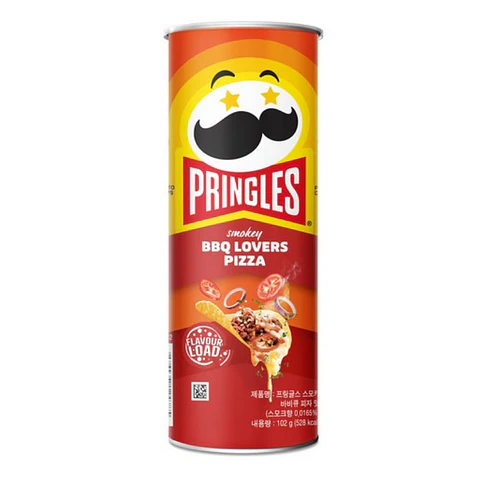 Pringles BBQ pizza