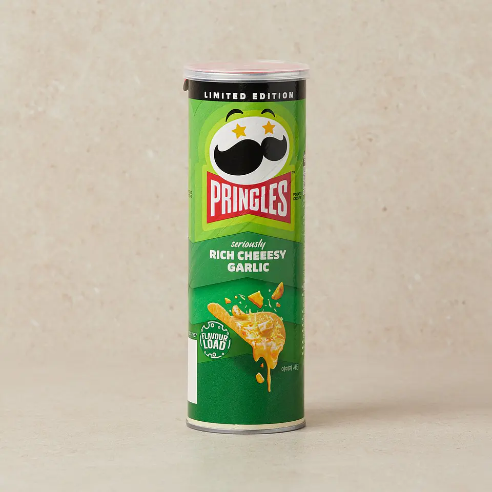 Pringles sabor queso y ajo 2