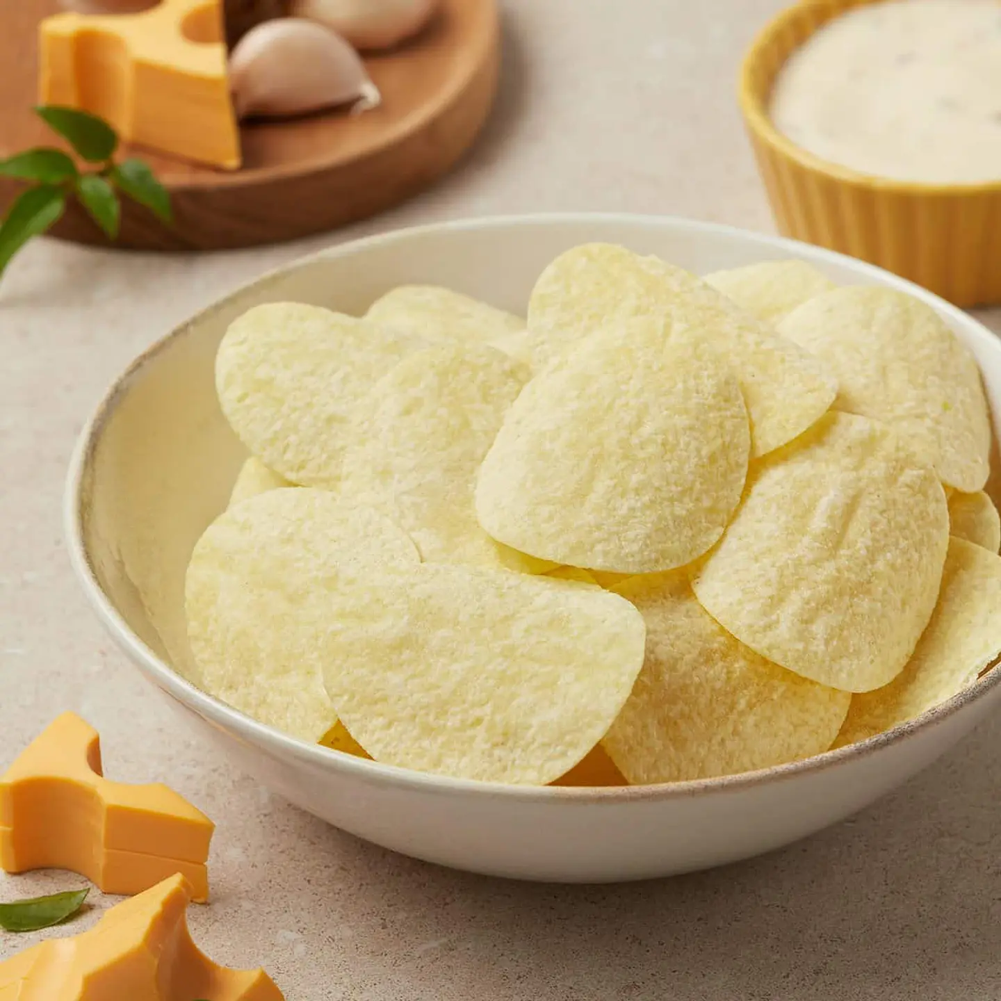 Pringles sabor queso y ajo 3